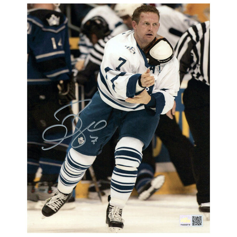 Gary Roberts Toronto Maple Leafs Autographed 8x10 Photo