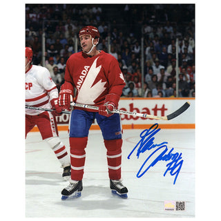 Glenn Anderson Signed Team Canada - 1984 Canada Cup  - 8x10 Photo