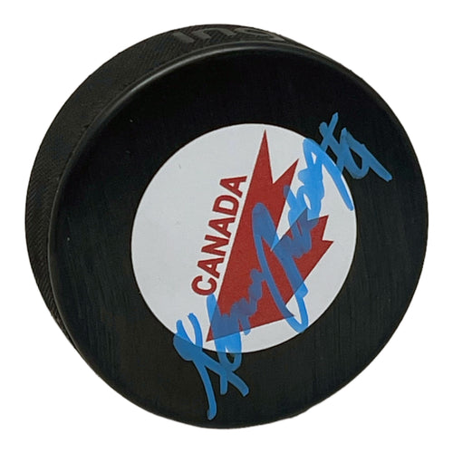 Glenn Anderson Signed Canada Cup Puck