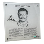 Grant Fuhr Signed Replica Hall of Fame Plaque