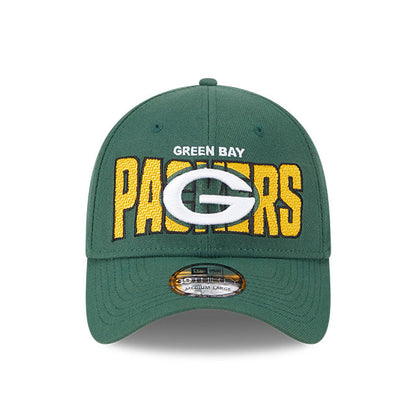 Green Bay Packers New Era 2023 NFL Draft 39THIRTY Stretch Fit Hat Green