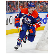 Ryan Nugent-Hopkins Edmonton Oilers Autographed 2024 Stanley Cup Final Action 8x10 Photo