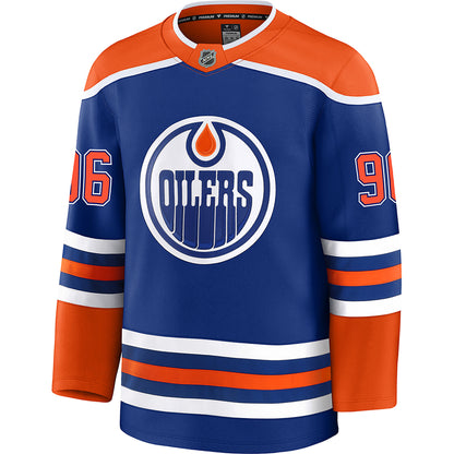Jake Walman Edmonton Oilers Fanatics Premium Home Jersey with On Ice Cresting