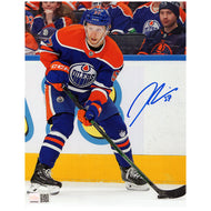 James Hamblin Signed Edmonton Oilers - Home Action - 8x10 Photo