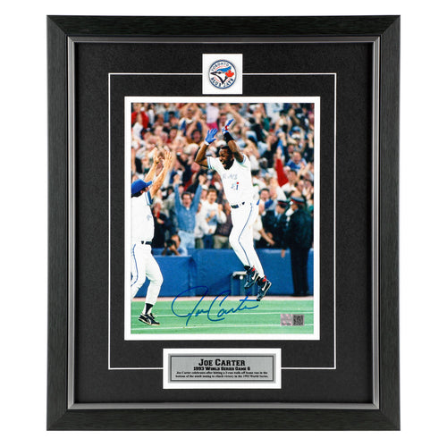 Joe Carter Signed Toronto Blue Jays 8x10 Photo 93 World Series Home Run Celebration