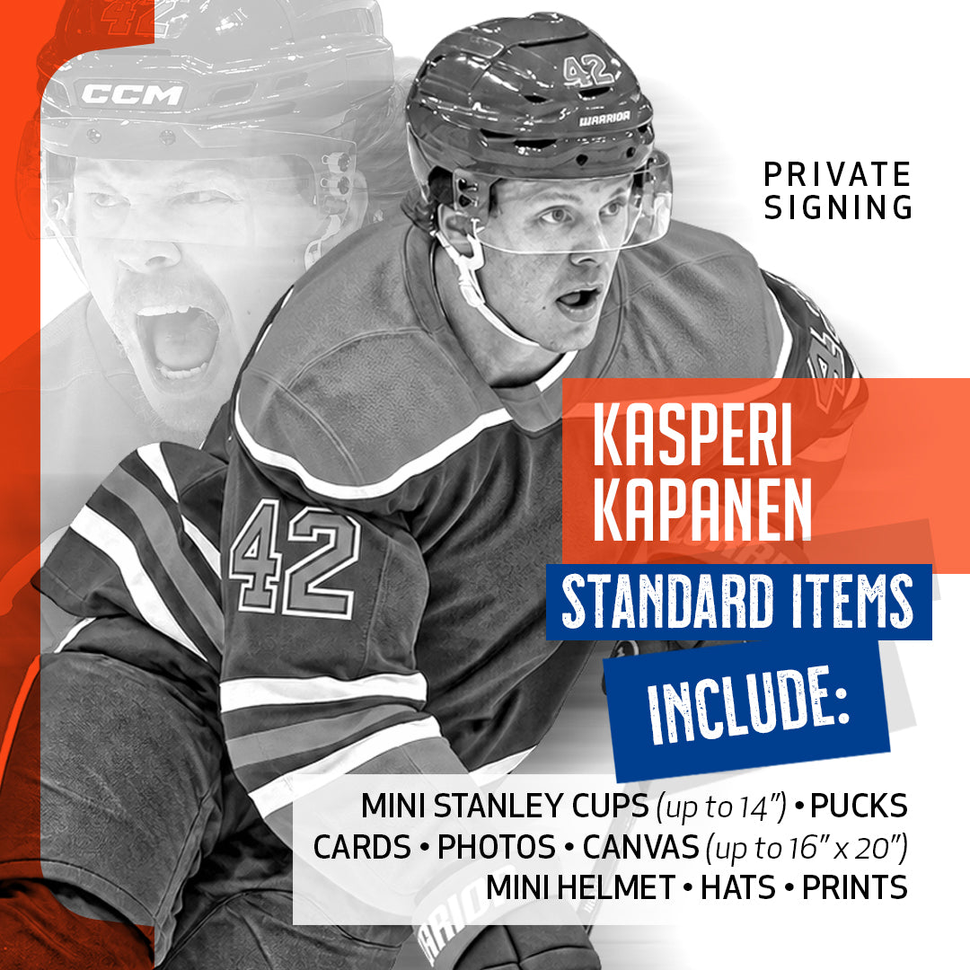 Have Kasperi Kapanen Autograph Your Item!