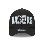 Las Vegas Raiders New Era 2023 NFL Draft 39THIRTY Stretch Fit Hat Black