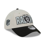 Las Vegas Raiders New Era 2023 NFL Draft 39Thirty Stretch Fit Hat