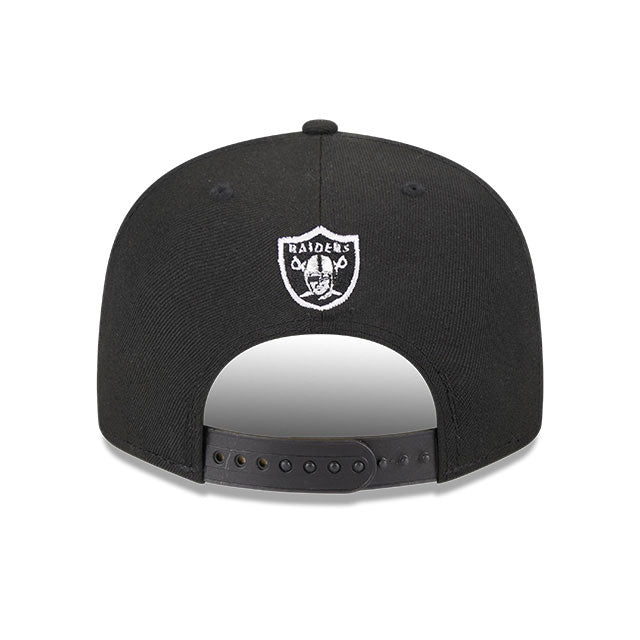 Las Vegas Raiders New Era 2023 NFL Draft 9FIFTY Snapback Hat Black