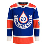 Leon Draisaitl Edmonton Oilers adidas Authentic Heritage Classic Jersey