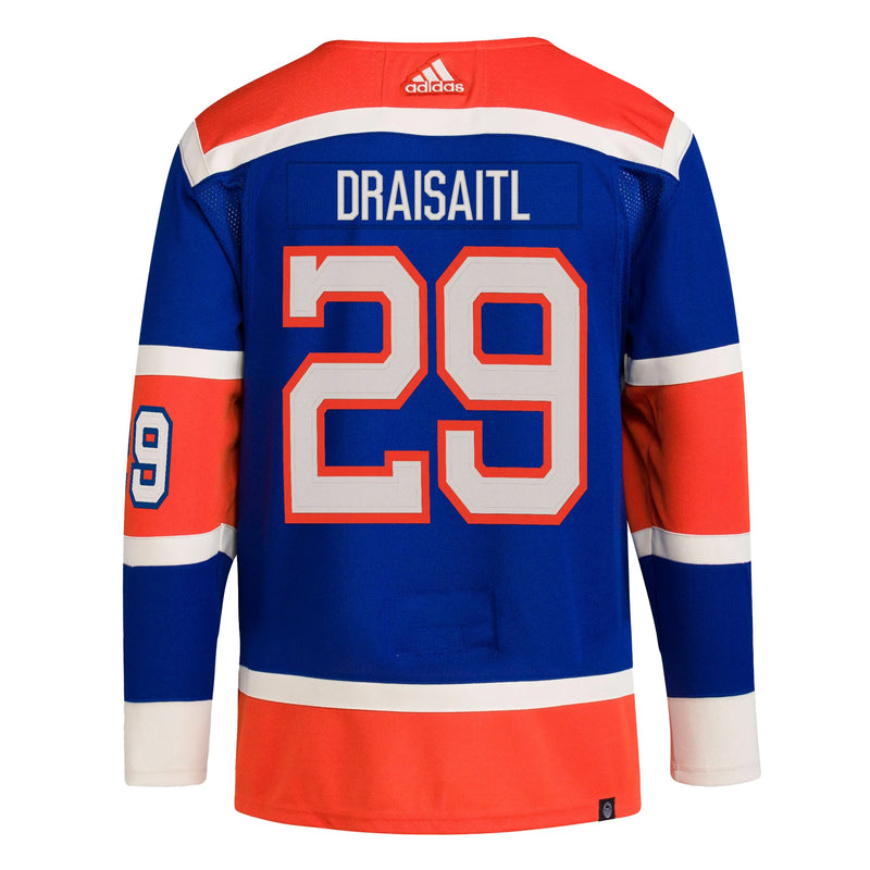 Leon Draisaitl Edmonton Oilers adidas Authentic Heritage Classic Jersey