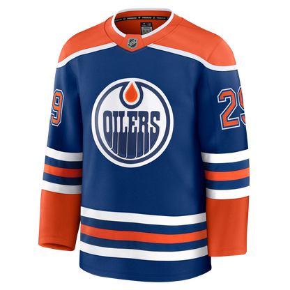 Leon Draisaitl Edmonton Oilers Fanatics Home Premium Player Jersey - Royal