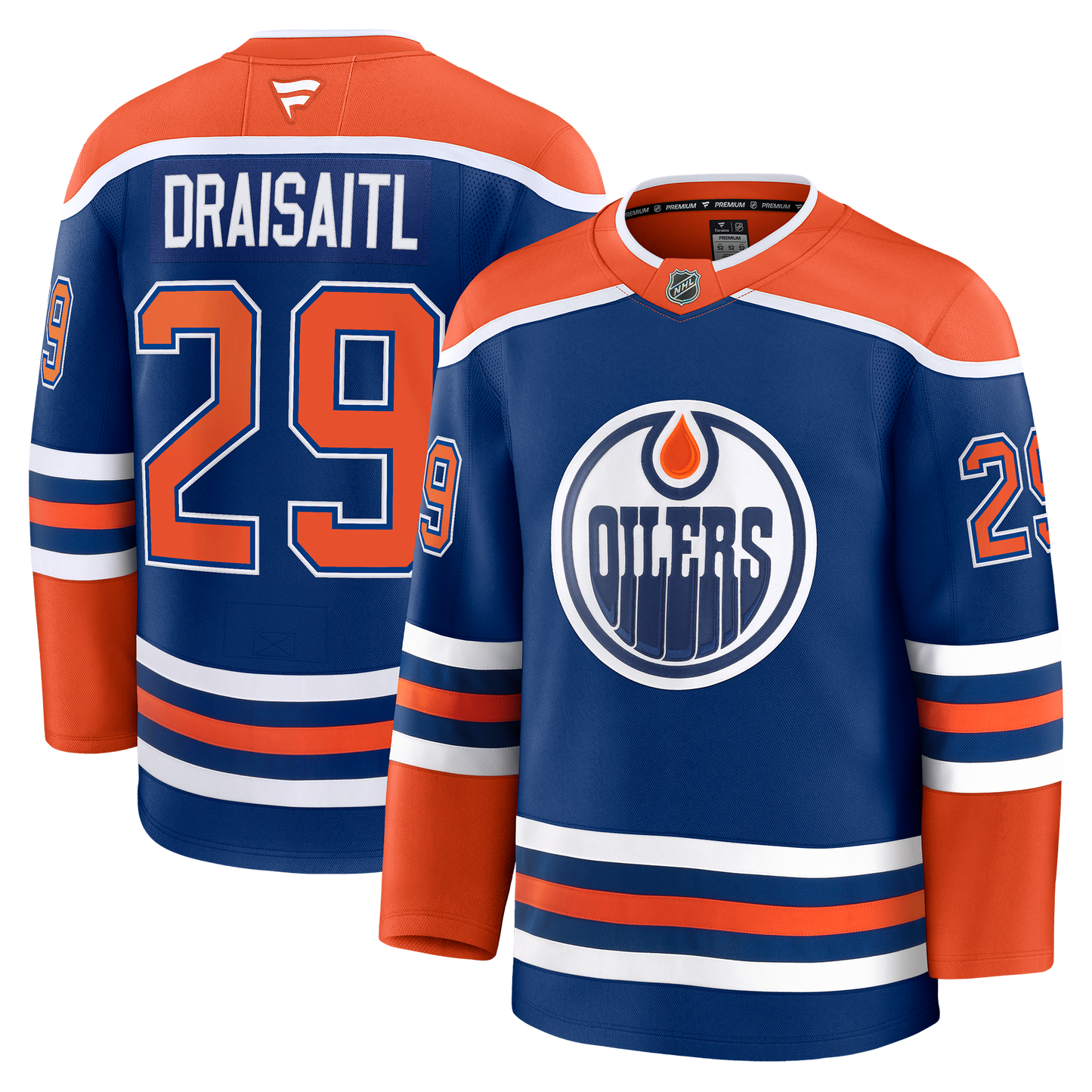 Leon Draisaitl Edmonton Oilers Fanatics Home Premium Player Jersey - Royal