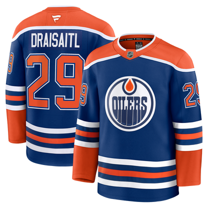 Leon Draisaitl Edmonton Oilers Fanatics Home Premium Player Jersey - Royal