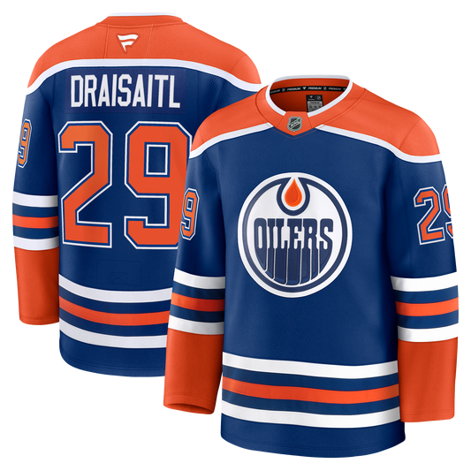 Leon Draisaitl Edmonton Oilers Fanatics Home Premium Player Jersey - Royal