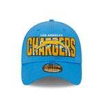 Los Angeles Chargers New Era 2023 NFL Draft 39THIRTY Stretch Fit Hat Blue