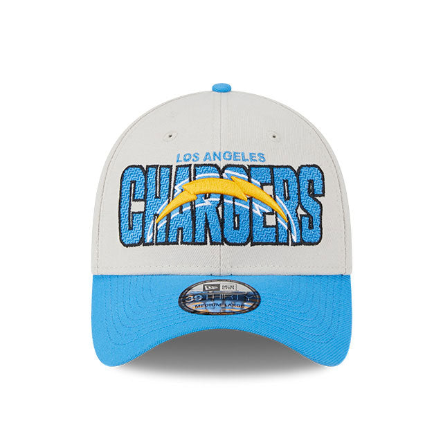 Los Angeles Chargers New Era 2023 NFL Draft 39Thirty Stretch Fit Hat