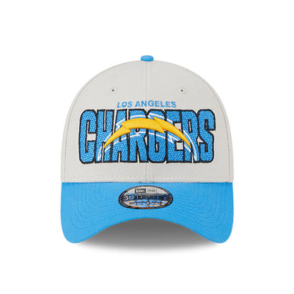 Los Angeles Chargers New Era 2023 NFL Draft 39Thirty Stretch Fit Hat