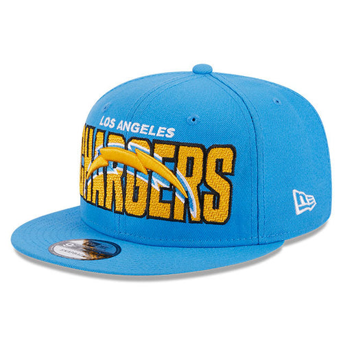 Los Angeles Chargers New Era 2023 NFL Draft 9FIFTY Snapback Hat Blue