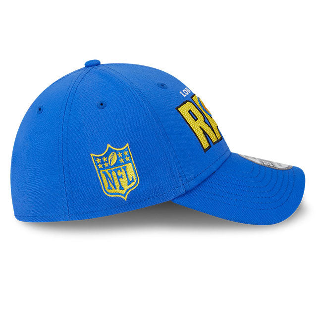 Los Angeles Rams New Era 2023 NFL Draft 39THIRTY Stretch Fit Hat Blue