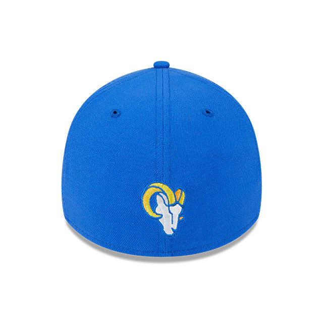 Los Angeles Rams New Era 2023 NFL Draft 39THIRTY Stretch Fit Hat Blue