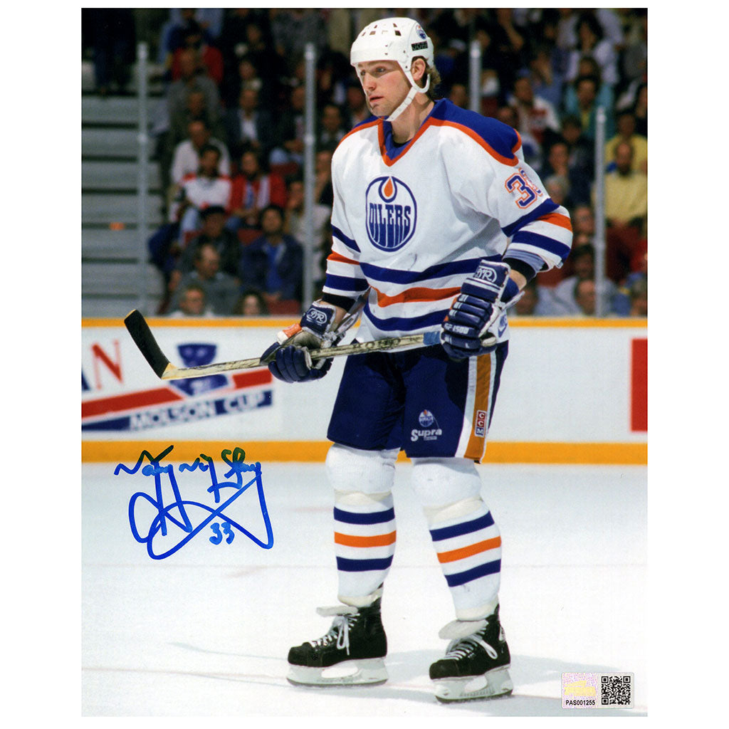 Marty McSorley Edmonton Oilers Autographed 8x10 Photo