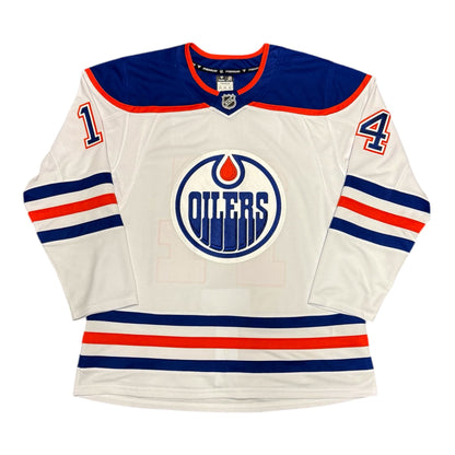 Mattias Ekholm Signed Edmonton Oilers Fanatics Road White Premium Jersey