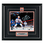 Mattias Ekholm Signed Edmonton Oilers - Road Action Ice Level  - 8x10 Photo