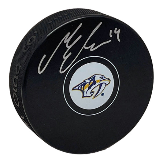 Mattias Ekholm Signed Nashville Predators Puck
