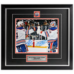 Mattias Ekholm & Stuart Skinner Dual Signed Edmonton Oilers Road Victory 8x10 Photo