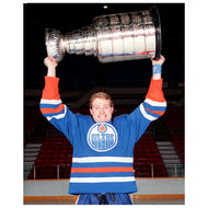 Marty McSorley Edmonton Oilers Autographed Stanley Cup Celebration 8x10 Photo
