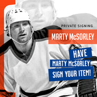 Have Marty McSorley Autograph Your Item!