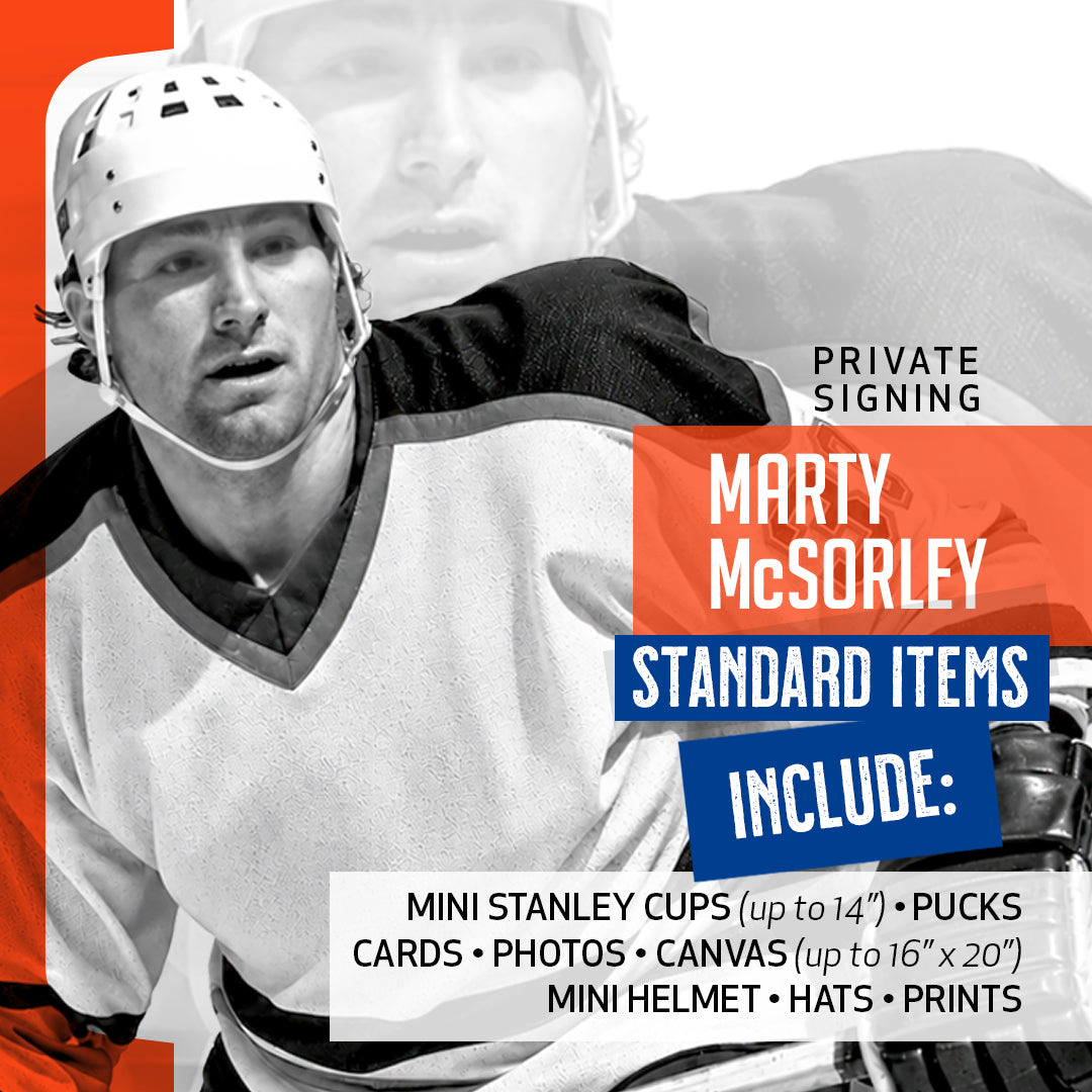 Have Marty McSorley Autograph Your Item!