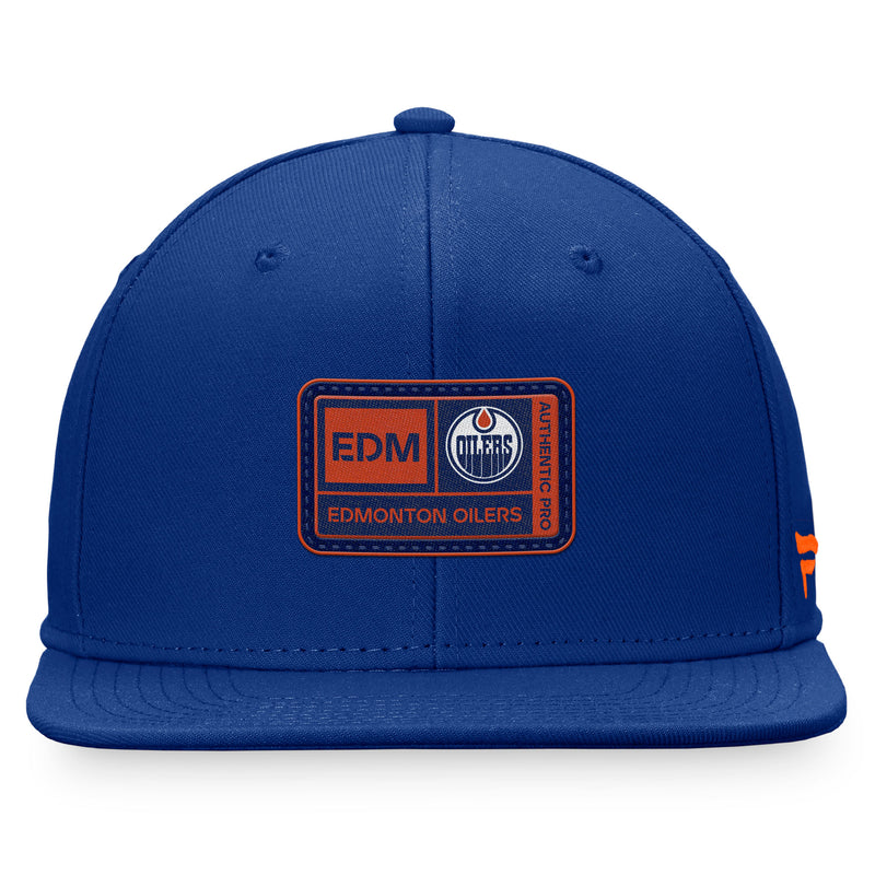 Edmonton Oilers 2023 Authentic Pro Training Camp Snapback Hat