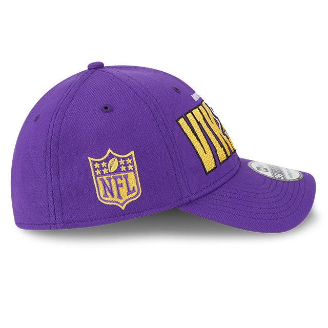 Minnesota Vikings New Era 2023 NFL Draft 39THIRTY Stretch Fit Hat Purple
