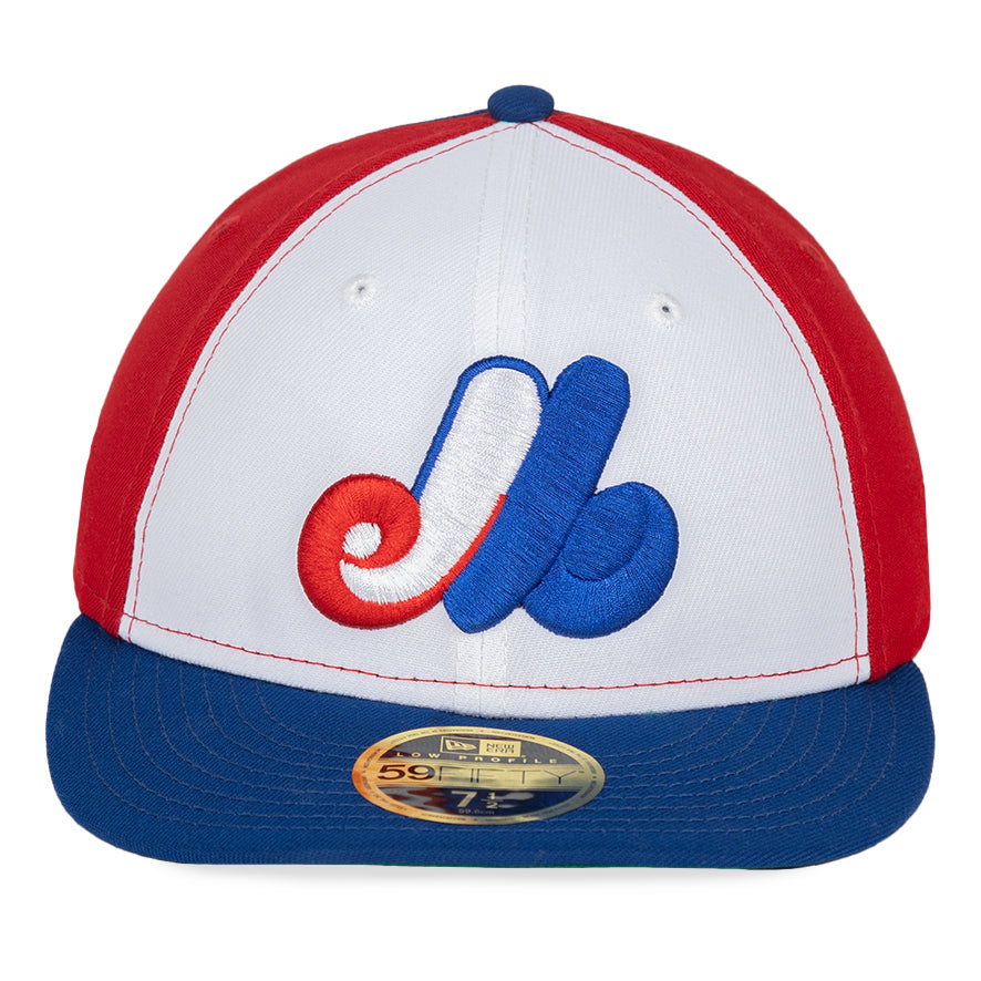 Montreal Expos 1969-1991 ON-FIELD Tri Color New Era Low Profile 59Fifty Cap