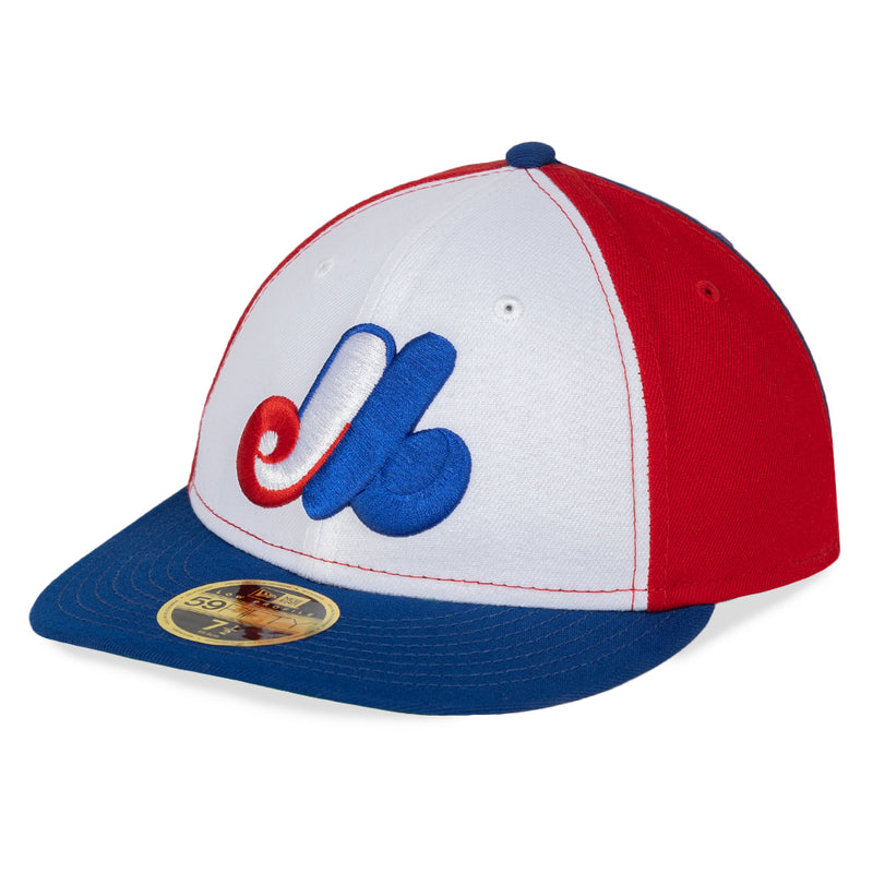 Montreal Expos ON-FIELD Tri Color New Era Low Profile 59Fifty Cap