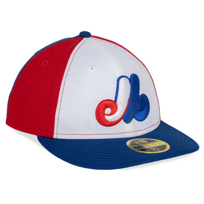 Montreal Expos 1969-1991 ON-FIELD Tri Color New Era Low Profile 59Fifty Cap