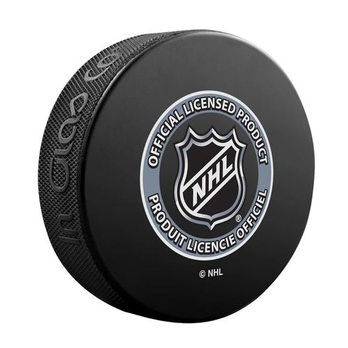 Edmonton Oilers Medallion Souvenir Hockey Puck