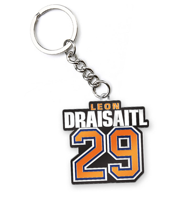 Leon Draisaitl Edmonton Oilers Keychain