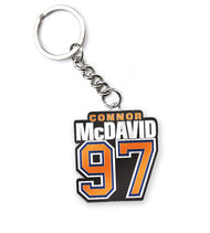 Connor McDavid Edmonton Oilers Keychain