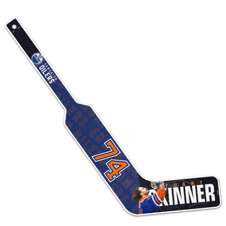 Stuart Skinner Edmonton Oilers Centerfold Mini Stick