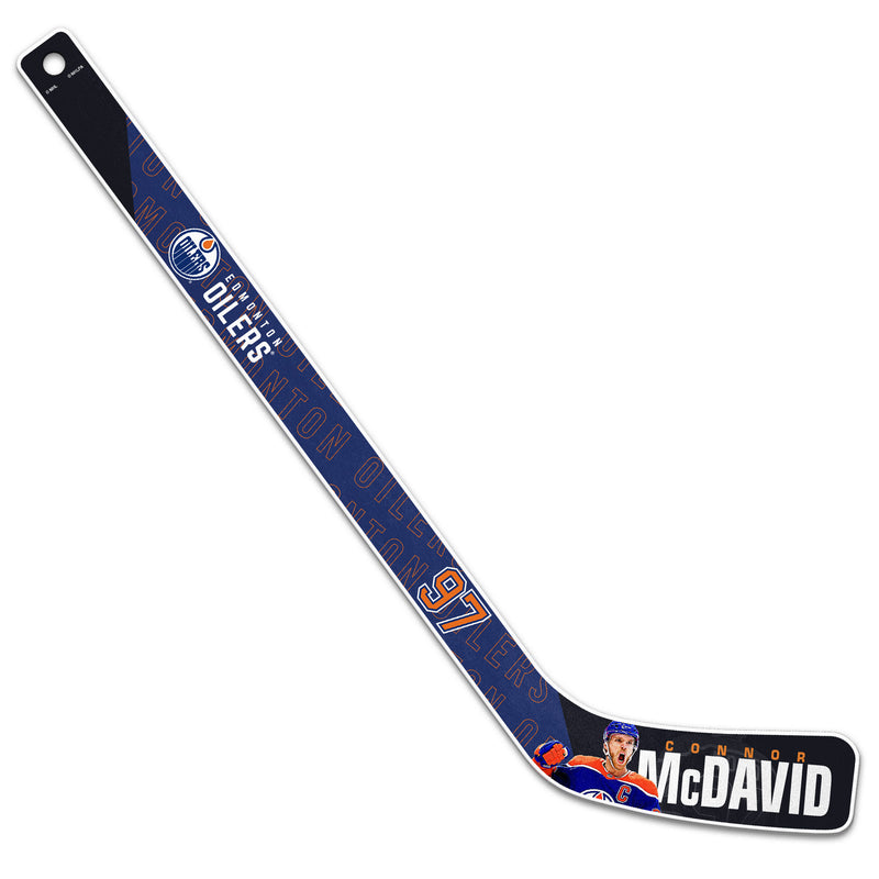 Connor McDavid Edmonton Oilers Centerfold Mini Stick