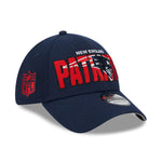 New England Patriots New Era 2023 NFL Draft 39THIRTY Stretch Fit Hat Navy