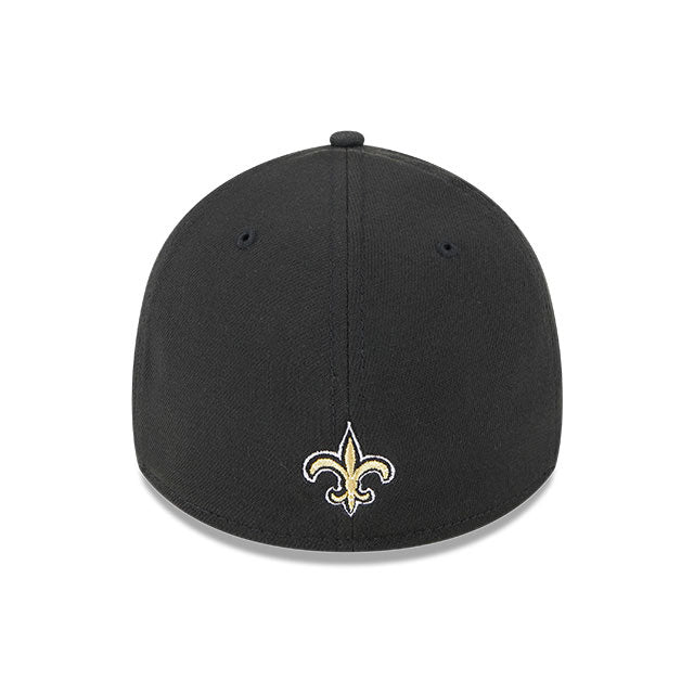 New Orleans Saints New Era 2023 NFL Draft 39THIRTY Stretch Fit Hat Black