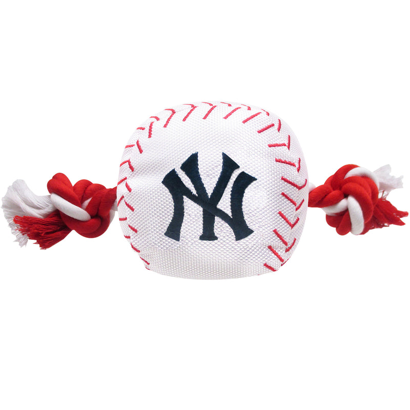 New York Yankees Pet Baseball Rope Toy