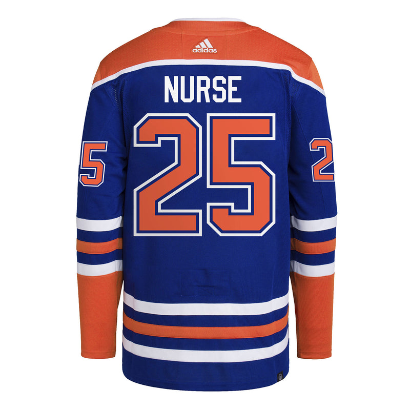 Darnell Nurse Edmonton Oilers NHL Authentic Pro Home Jersey with On Ice Cresting