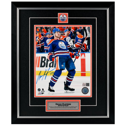 Oscar Klefbom Edmonton Oilers Autographed 8x10 Photo