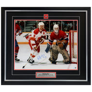 Patrick Roy Signed Montreal Canadiens - Rookie On The Road 1986 Stanley Cup - 16x20 Framed Photo