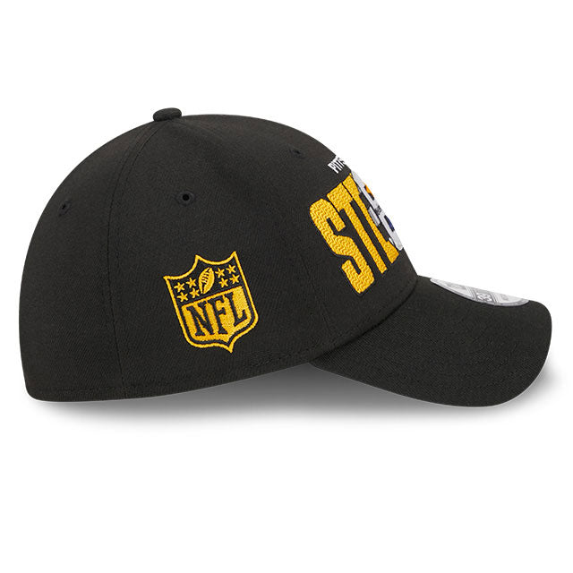 Pittsburgh Steelers New Era 2023 NFL Draft 39THIRTY Stretch Fit Hat Black